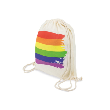 PRIDE - ZAINO CON BANDIERA LGBT IN COTONE - Accessori | Vybes.it
