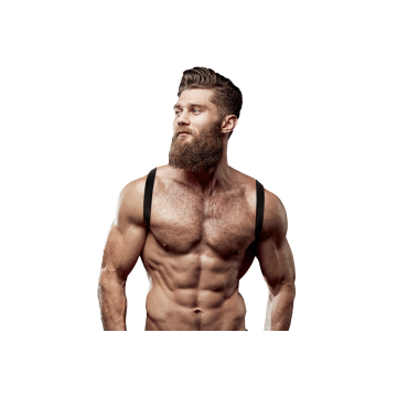 Fetish Submissive Attitude - Arnés Ecopiel Espalda Hombre | Vybes.it