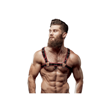 Fetish Submissive Attitude - Brustharness Aus Ökoleder Für Herren