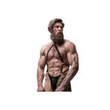 Fetish Submissive Attitude - Jockstrap - Harness Aus Öko - Leder