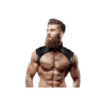 Fetish Submissive Attitude - Arnés Brigade Ajustable Ecopiel Cuello