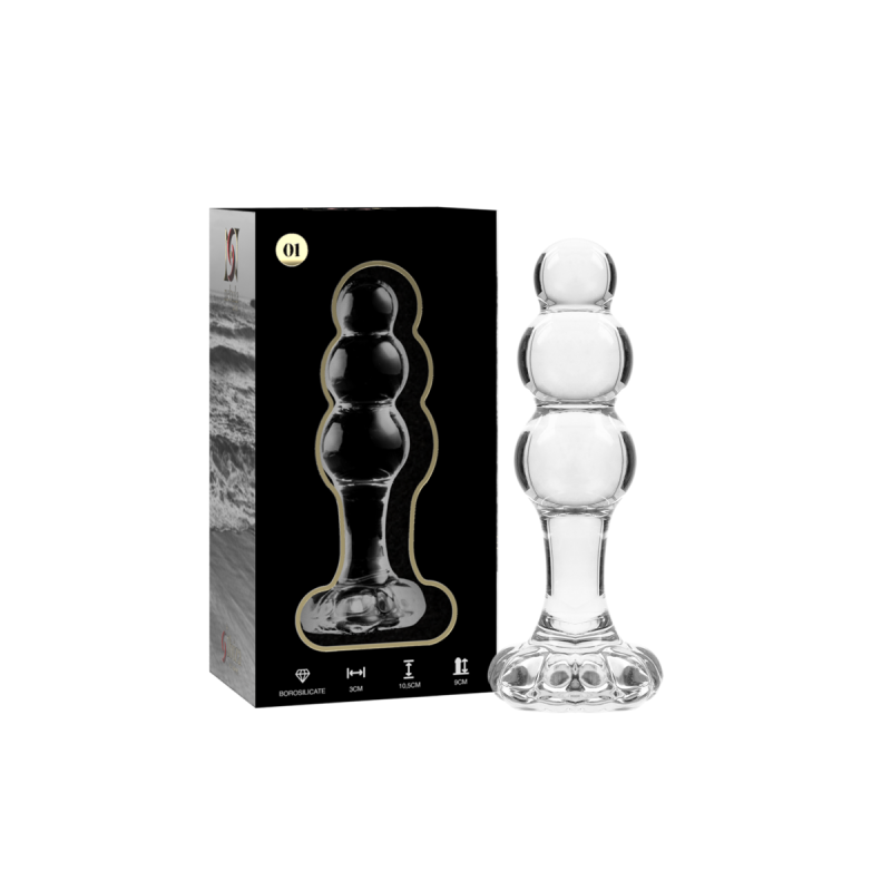 Nebula Series By Ibiza - Modell 1 Stecker Borosilikatglas