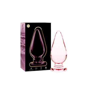 Nebula Series By Ibiza - Modelo 4 Plug Cristal Rosa 11 Cm - O - 5