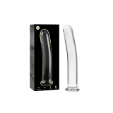 Nebula Series By Ibiza - Model 8 Dildo Borosilicate Glass Clear