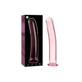 Nebula Series By Ibiza - Model 9 Dildo Borosilicate Glass Pink 15.5