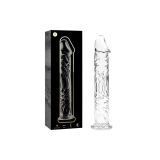 Nebula Series By Ibiza - Modelo 12 Dildo Cristal Transparente 17 Cm