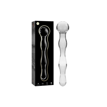 Nebula Series By Ibiza - Modell 13 Dildo Borosilikatglas Klar 18 Cm
