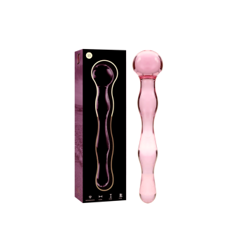 Nebula Series By Ibiza - Modell 13 Dildo Borosilikatglas Rosa 18 Cm