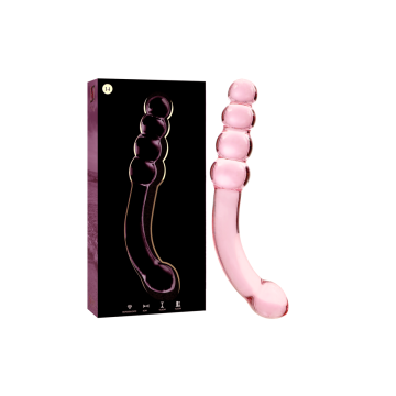 Nebula Series By Ibiza - Model 14 Dildo Borosilicate Glass Pink