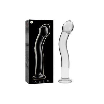 Nebula Series By Ibiza - Modelo 18 Dildo Cristal Transparente 18.5