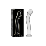 Nebula Series By Ibiza - Model 18 Dildo Borosilicate Glass Clear