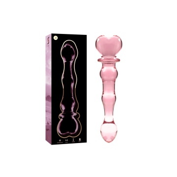 Nebula Series By Ibiza - Model 21 Dildo Borosilicate Glass Pink