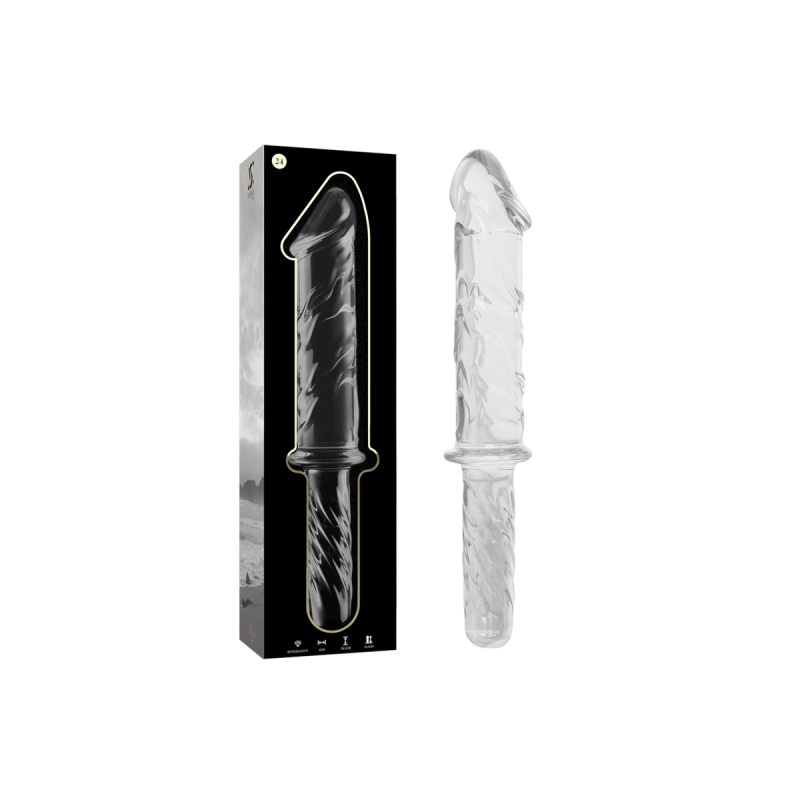 Nebula Series By Ibiza - Modell 24 Dildo Borosilikatglas Klar 28.5
