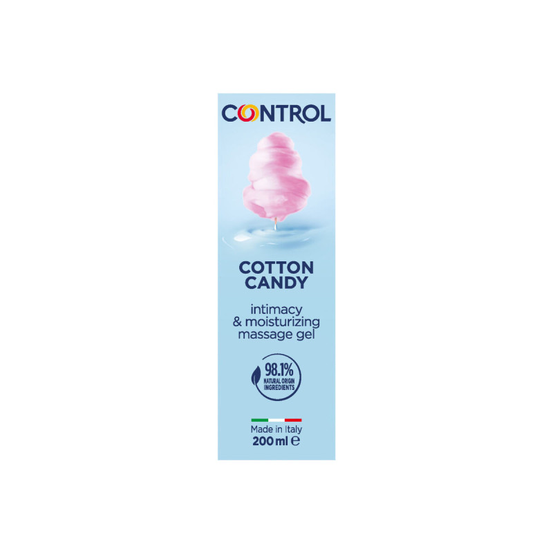 CONTROL - COTTON CANDY MASSAGE GEL 3 IN 1 200 ML - CONTROL LUBES - Fl…