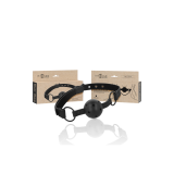 INTENSE - FETISH BALL GAG IN PELLE VEGANA - INTENSE FETISH - Mascelle