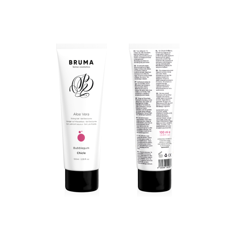 BRUMA - ALOE VERA GLEITGEL BUBBLEGUM GESCHMACK 100 ML - Mit köstliche…