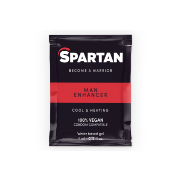 SPARTAN - GEL AMÉLIORANT L'ÉRECTION À EFFET FROID-CHAUD 100% VEGAN 4M…