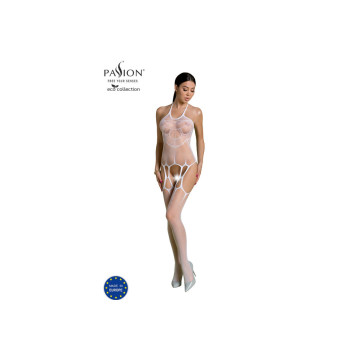 Passion - Eco Collection Bodystocking Eco Bs002 Blanco | Vybes.it