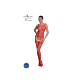 Passion - Eco Collection Bodystocking Eco Bs007 Rojo | Vybes.it