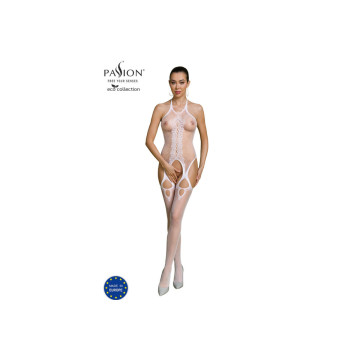 Passion - Eco Collection Bodystocking Eco Bs013 Blanco | Vybes.it
