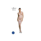 Passion - Eco Collection Bodystocking Eco Bs014 Blanco | Vybes.it