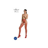 Passion - Eco Collection Bodystocking Eco S007 Rojo | Vybes.it