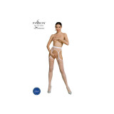 Passion - Eco Collection Bodystocking Eco S008 Blanco | Vybes.it