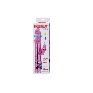 Baile - Throbbing Bunny Rotador Rampante Rosa | Vybes.it