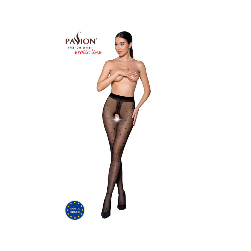 Passion - Tiopen 018 Medias Negro 3/4 20 Den | Vybes.it