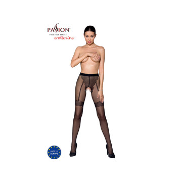 Passion - Tiopen 016 Medias Negro 3/4 20 Den | Vybes.it