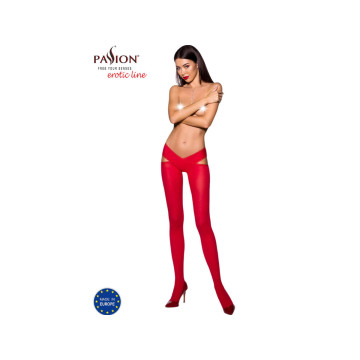 Passion - Tiopen 005 Medias Rojo 1/2 60 Den | Vybes.it