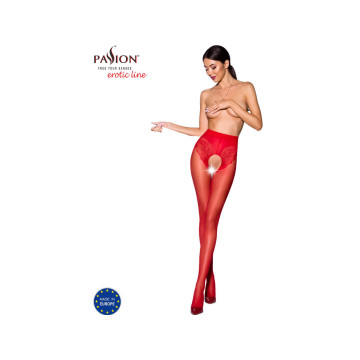 Passion - Tiopen 006 Medias Rojo 3/4 30 Den | Vybes.it