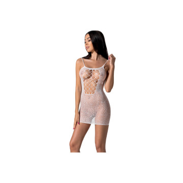 PASSION - BS096 BODYSTOCKING BIANCO TAGLIA UNICA - PASSION WOMAN BODY…