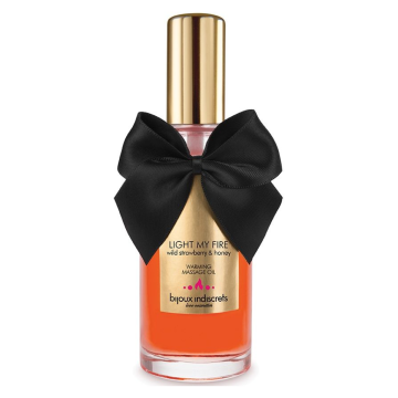 BIJOUX INDISCRETS - OLIO DA MASSAGGIO EFFETTO CALDO AROMA FRAGOLA