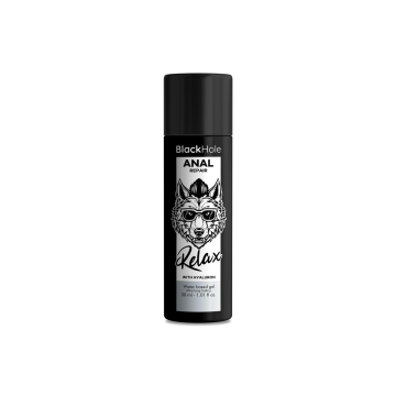 BLACK HOLE - RIPARATORE ANALE A BASE D'ACQUA RELAX CON IALURONICO 30…
