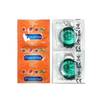 Pasante - Préservatifs Saveur Menthe Sac 144 Unités | Vybes.it