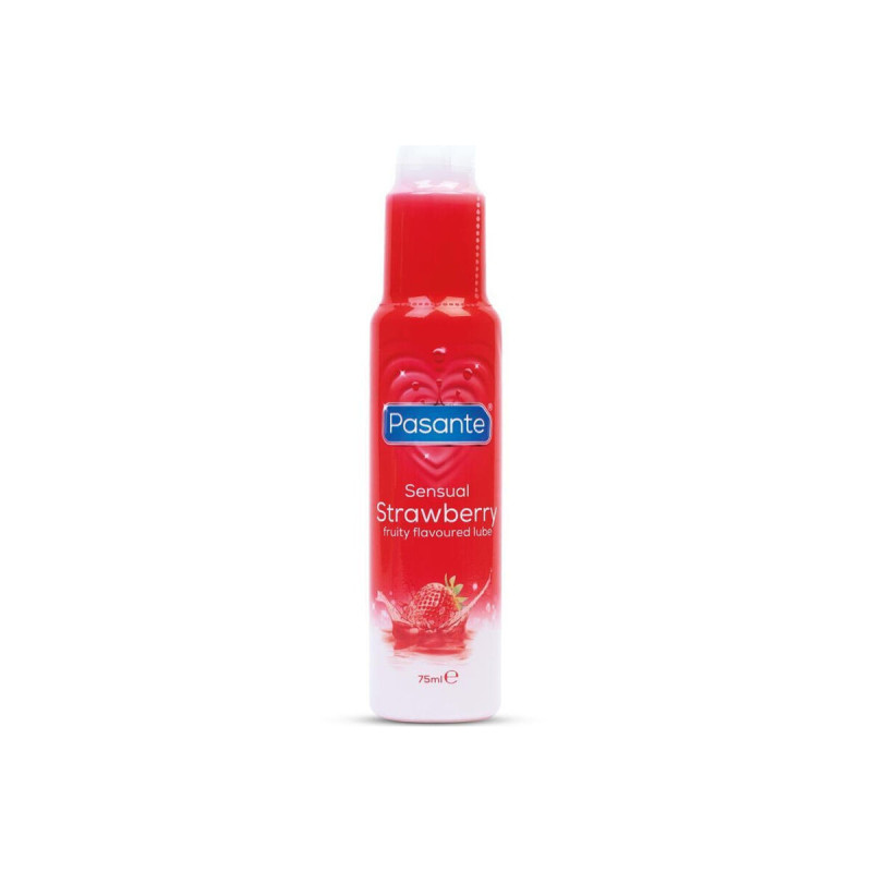 PASANTE - LUBRICANTE GESCHMACK ERDBEERE 75 ML - Schmierstoffspender