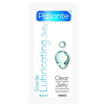 PASANTE - GELÉE LUBRIFIANTE STÉRILE À BASE D'EAU, SACHET DE 5 ML