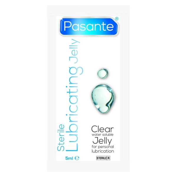 PASANTE – STERILES GLEITGEL, STERILES, WASSERBASIERTES GLEITMITTEL, 5 ML BEUTEL