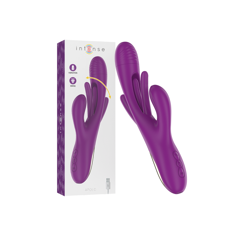 Intense - Apolo Vibrador Multifunción Recargable 7 Vibraciones Con