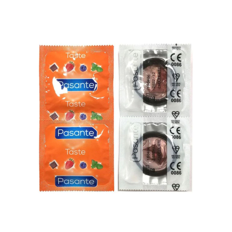 Pasante - Préservatifs Saveur Chocolat Temptation Sac 144 Unités |