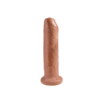 King Cock - Pénis Réaliste Non Coupé 17.8 Cm Caramel | Vybes.it