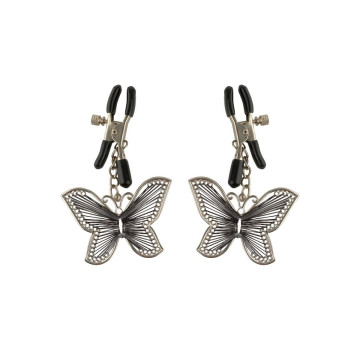 FETISH FANTASY SERIES - BUTTERFLY NIPPLE CLAMPS - Sadomasochism Nippl…