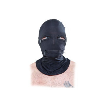 Fetish Fantasy Series - Pasamontañas Con Cremalleras Negro |