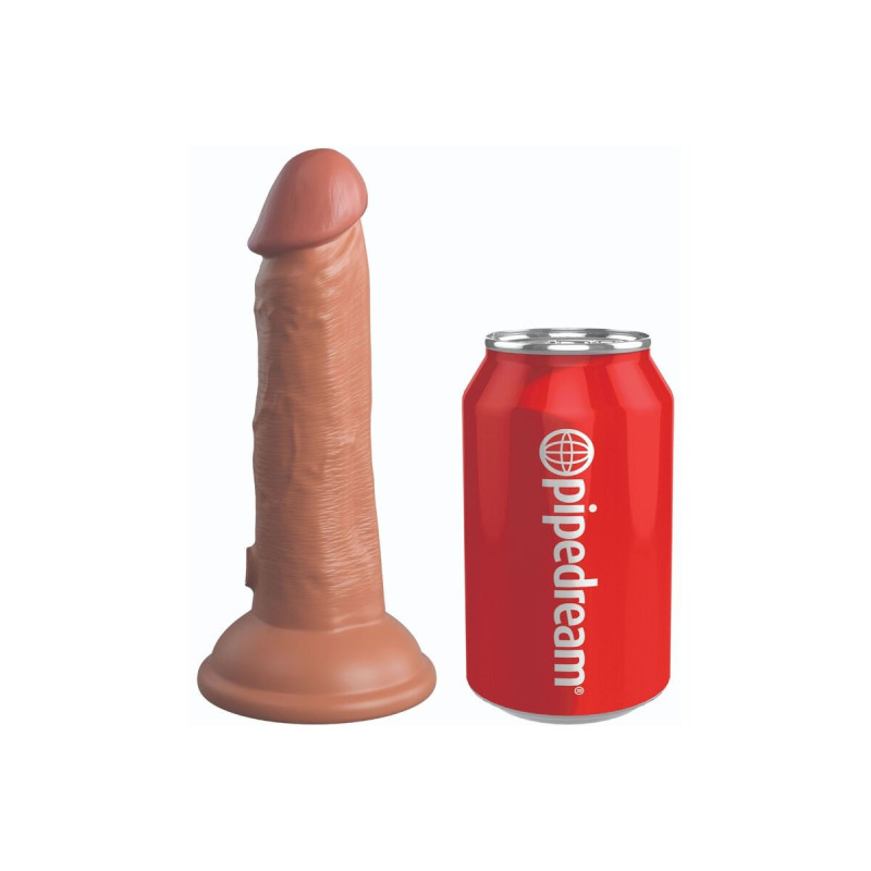 King Cock - Elite Realistic Silicone Dildo 15.2 Cm Caramel |