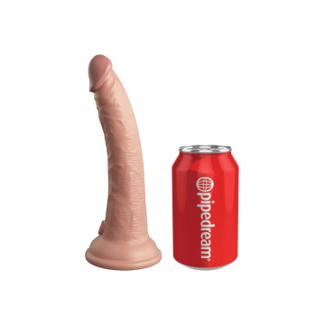 King Cock - Élite Dildo Realístico Silicona 17.8 Cm | Vybes.it