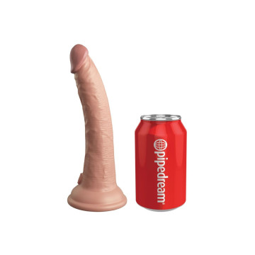 King Cock - Elite Realistic Dildo Vibrator & Silicone Remote