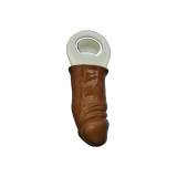 DIABLO PICANTE - BROWN RUBBER PENIS SHAPED OPENER - Accessories