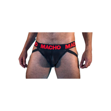 MACHO - MX26X2 JOCK NOIR/ROUGE L - MACHO UNDERWEAR - /product_models/…