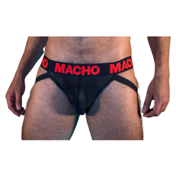 MACHO - MX26X2 JOCK NEGRO/ROJO XL